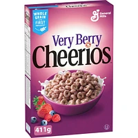 Very Berry Cheerios Breakfast Cereal, Whole Grains