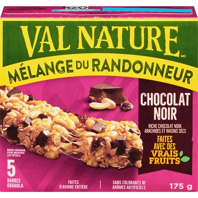 Chewy Trail Mix Granola Bars, Dark Chocolate, 5 ct