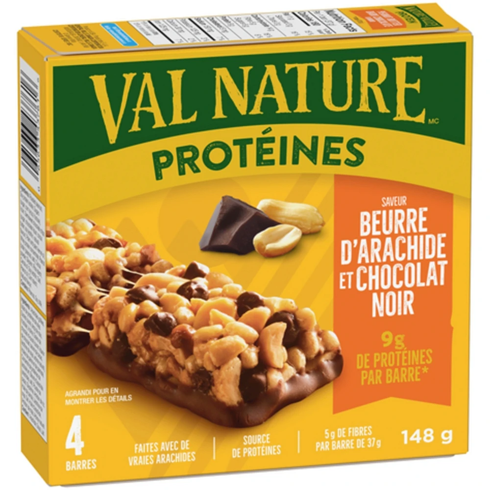 Protein Granola Bars, Peanut Butter Dark Chocolate, 4 ct