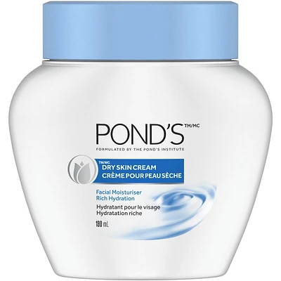 Pond's  Facial Moisturizer for dry skin Dry Skin Cream hypoallergenic 190 ml
