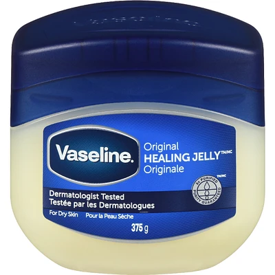Vaseline Healing Jelly for dry, cracked skin Original 100% pure petroleum jelly 375 g