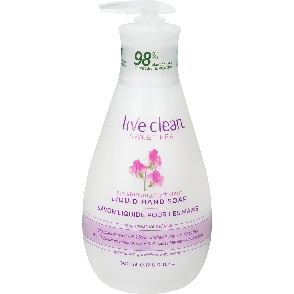 Sweet Pea Moisturizing Liquid Hand Soap