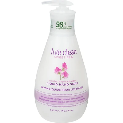 Sweet Pea Moisturizing Liquid Hand Soap
