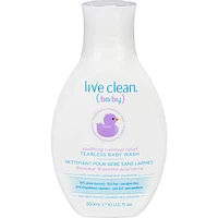 Live Clean Baby Soothing Oatmeal Relief Tearless Baby Wash