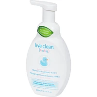 Live Clean Baby Gentle Moisture Tearless Foaming Baby Wash