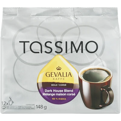 Gevalia Dark Roast Coffee Single Serve T-Discs