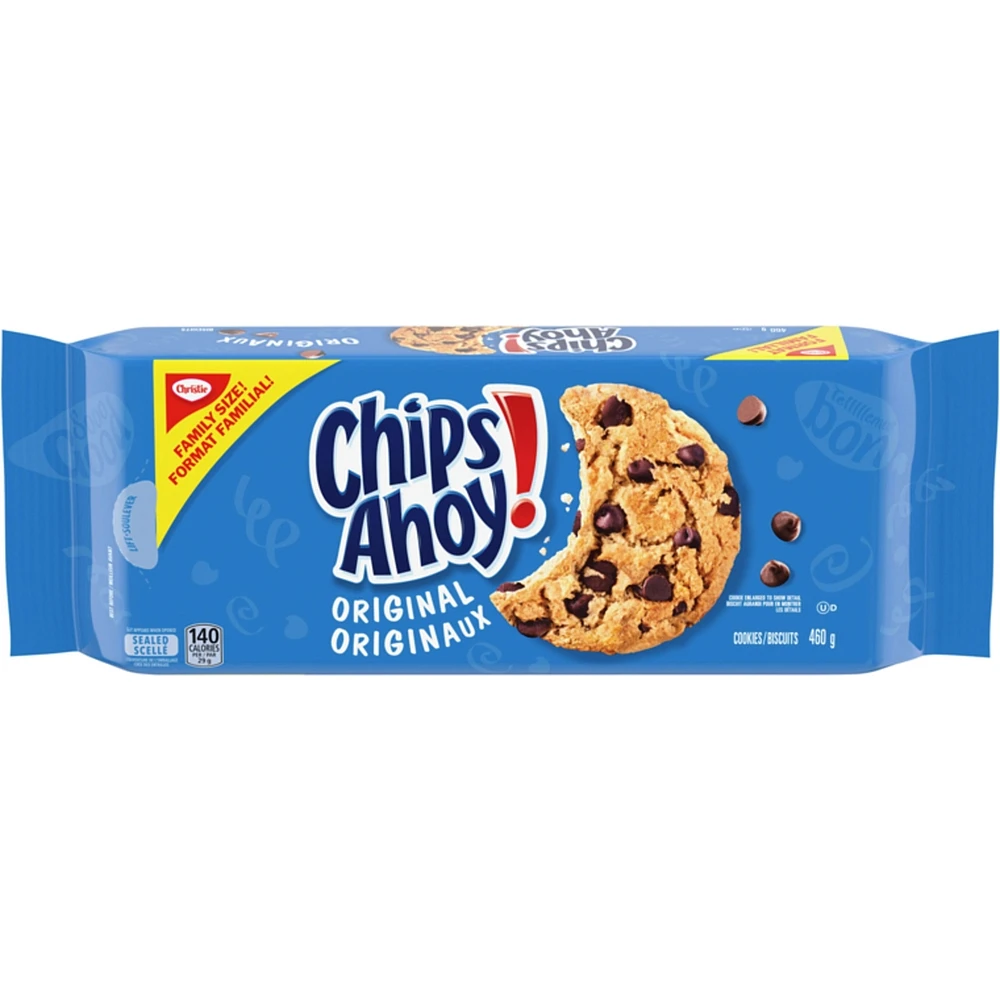 Chips Ahoy! Original, Chocolate Chip Cookies, 1 resealable pack, family size