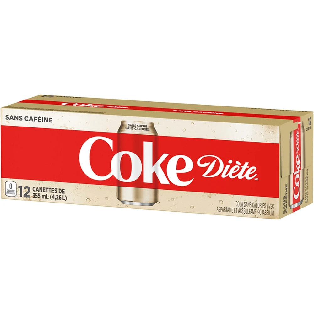 Calorie-Free Cola With Aspartame And Acesulfame-Potassium Caffeine Free