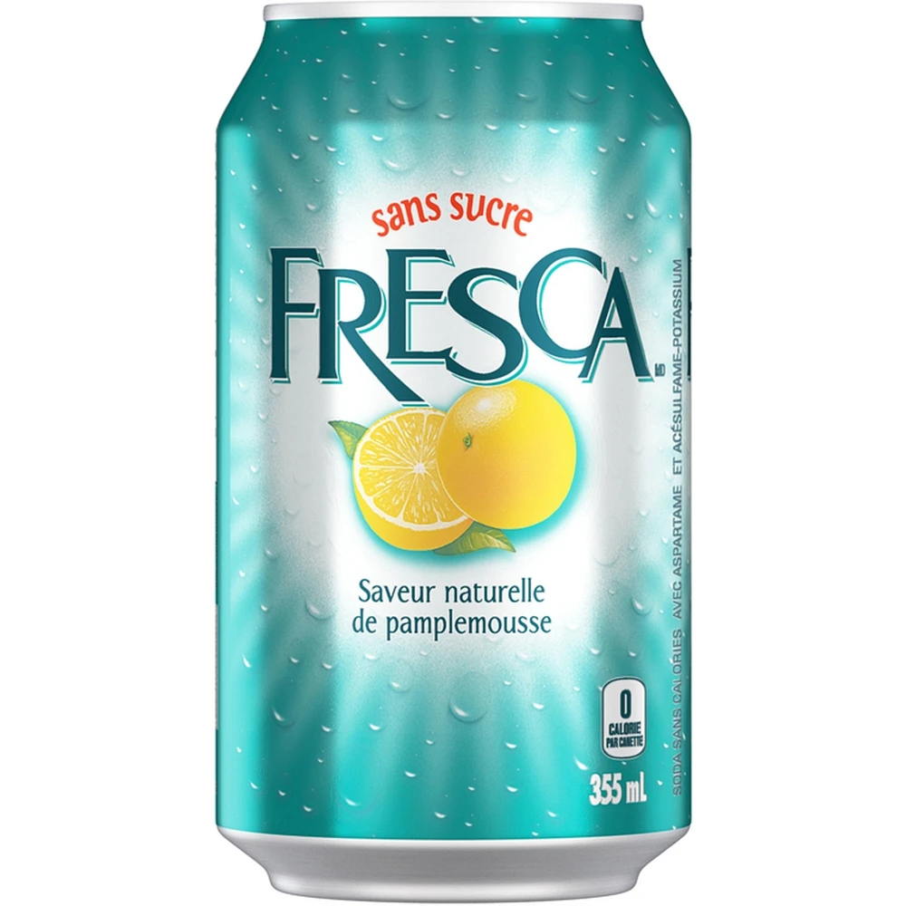 Soda Sugar-Free Natural Grapefruit Flavour