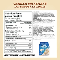 Pure Protein Powder,  Vanilla Cream Whey Powder , Great for Shakes