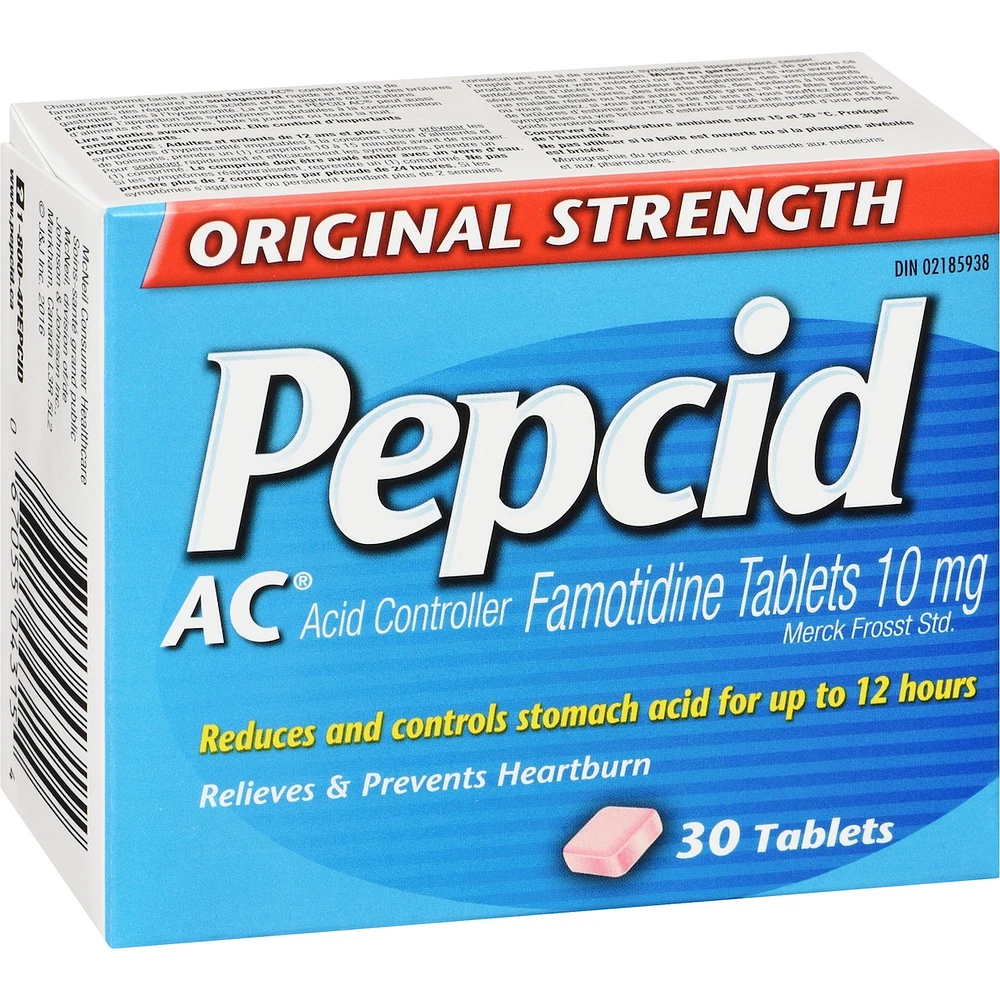 AC Tablets, Acid Reducer for Heartburn 30 ea