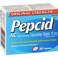 AC Tablets, Acid Reducer for Heartburn 30 ea