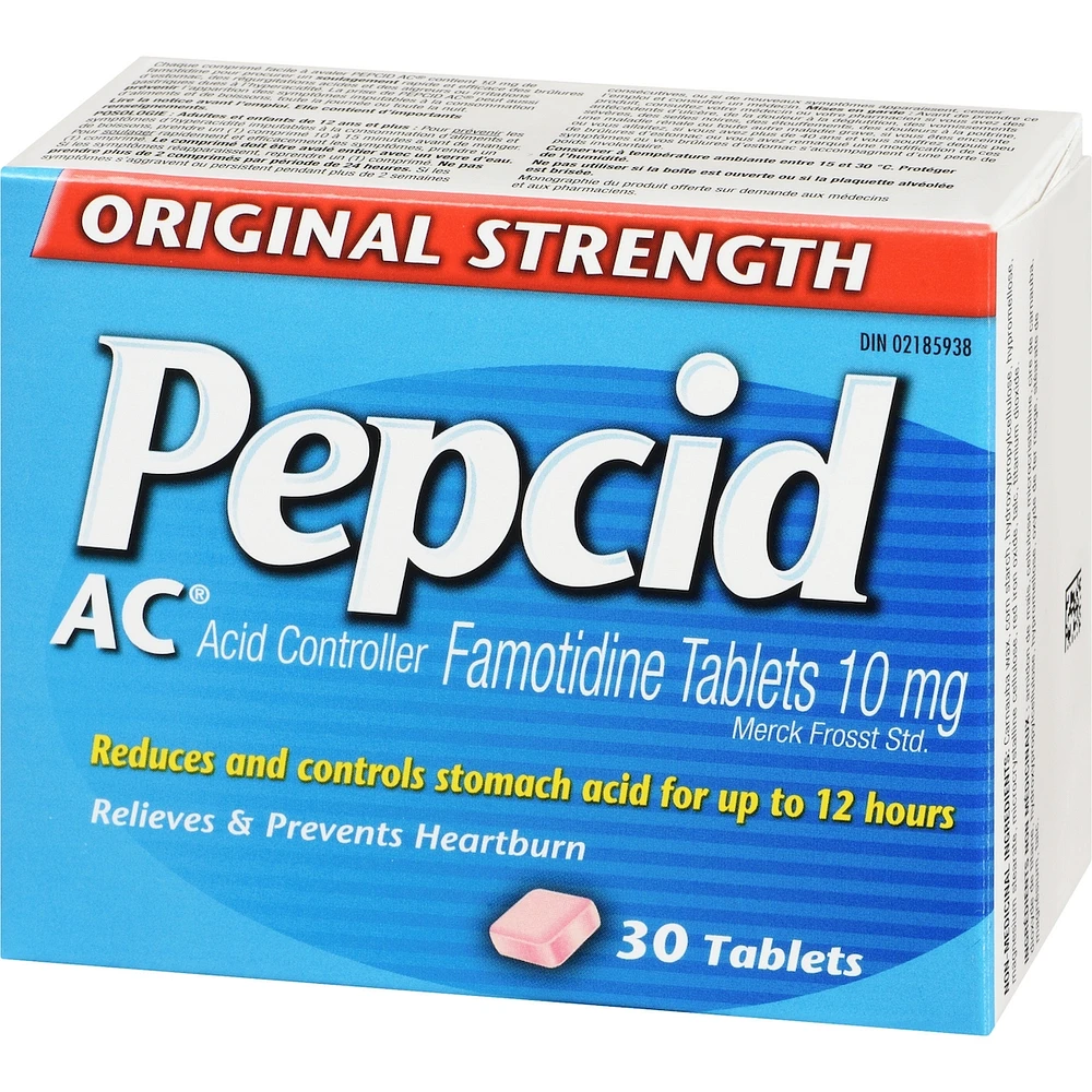 AC Tablets, Acid Reducer for Heartburn 30 ea