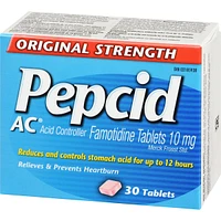 AC Tablets, Acid Reducer for Heartburn 30 ea