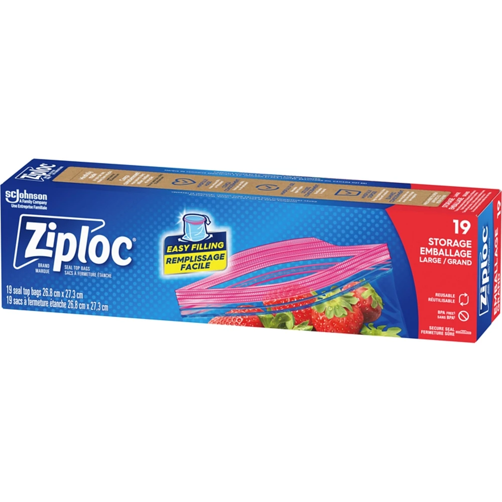 Large Storage Bags with Stay Open Technology