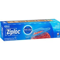 Large Freezer Bags with Stay Open Technology
