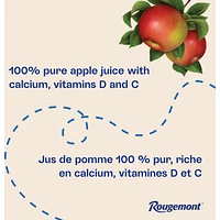 100% Pure Apple Juice with Calcium and Vitamin D