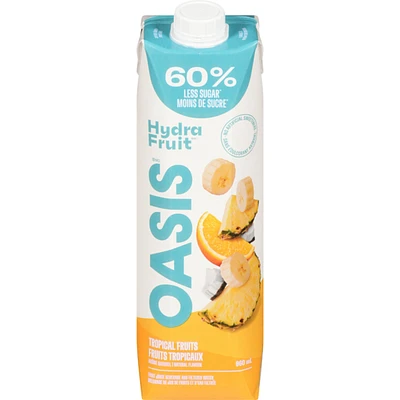 Fruit Juice Beverage And Filtered Water Tropical Fruits