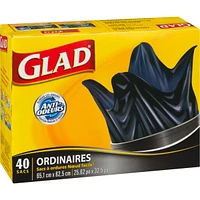 Black Garbage Bags - Regular 74 Litres