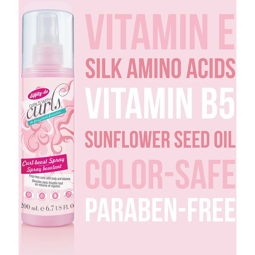 Curl-boost Spray