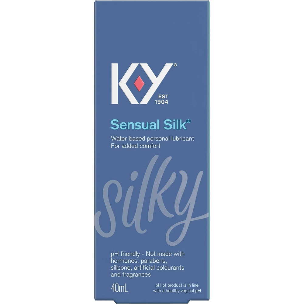 K-Y SENSUAL SILK Personal Liquid Lubricant