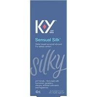 K-Y SENSUAL SILK Personal Liquid Lubricant