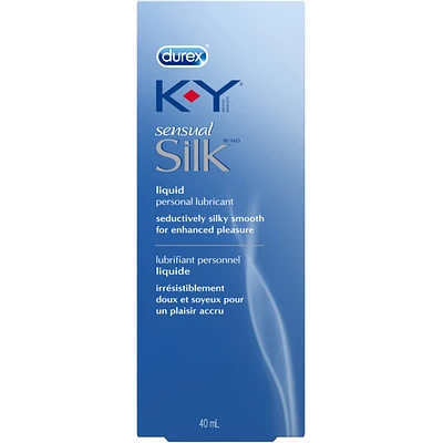 K-Y SENSUAL SILK Personal Liquid Lubricant