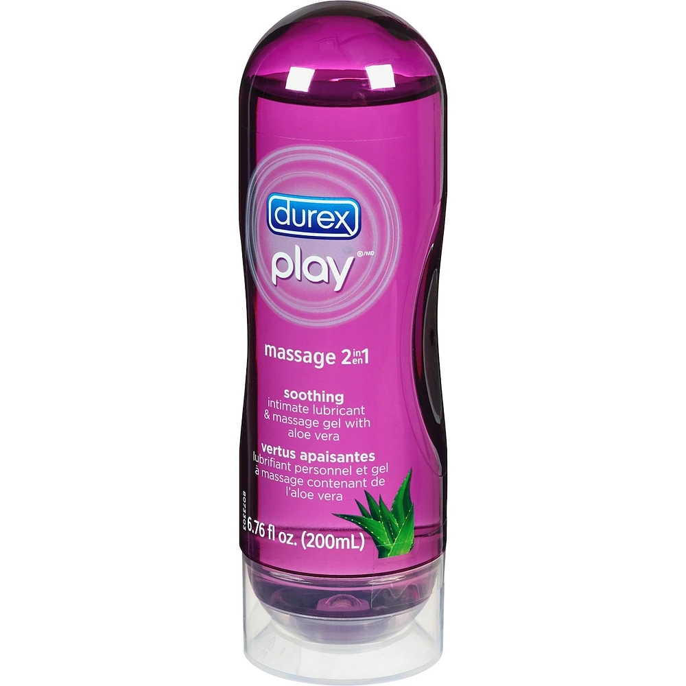 Durex Play 2-in-1 Massage Gel and Intimate Lubricant with Aloe Vera