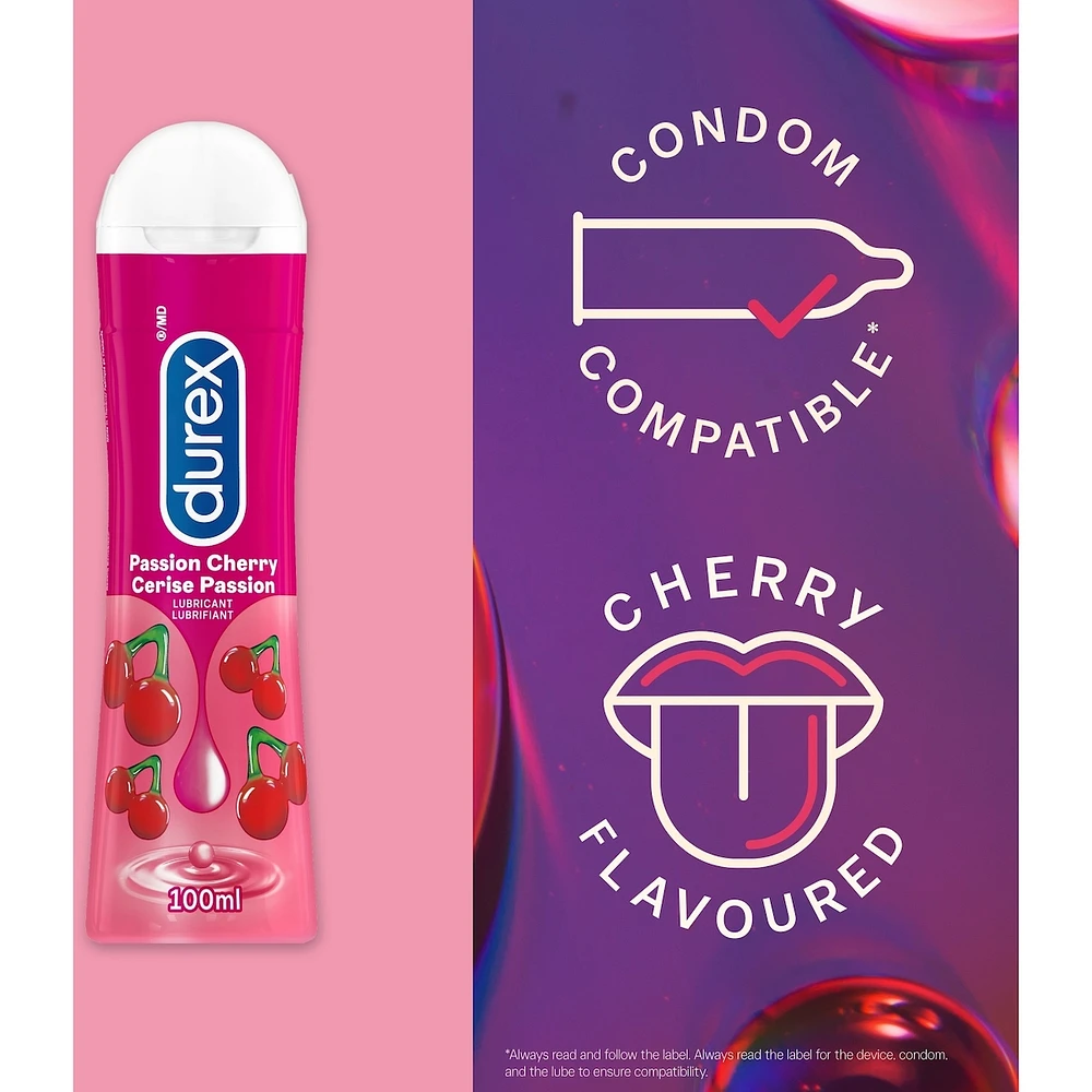 Durex Play Intimate lubricant Passion Cherry Flavour