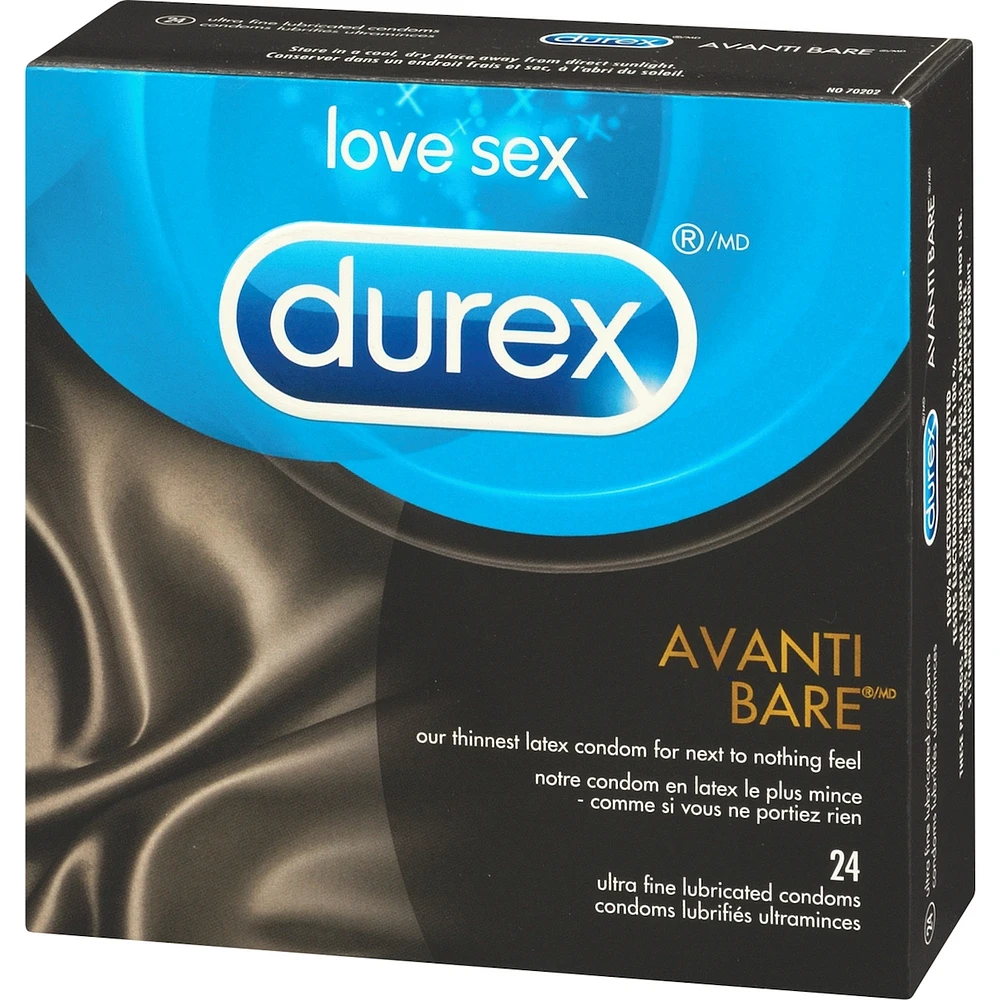 Condoms Durex Avanti Bare ultraminces