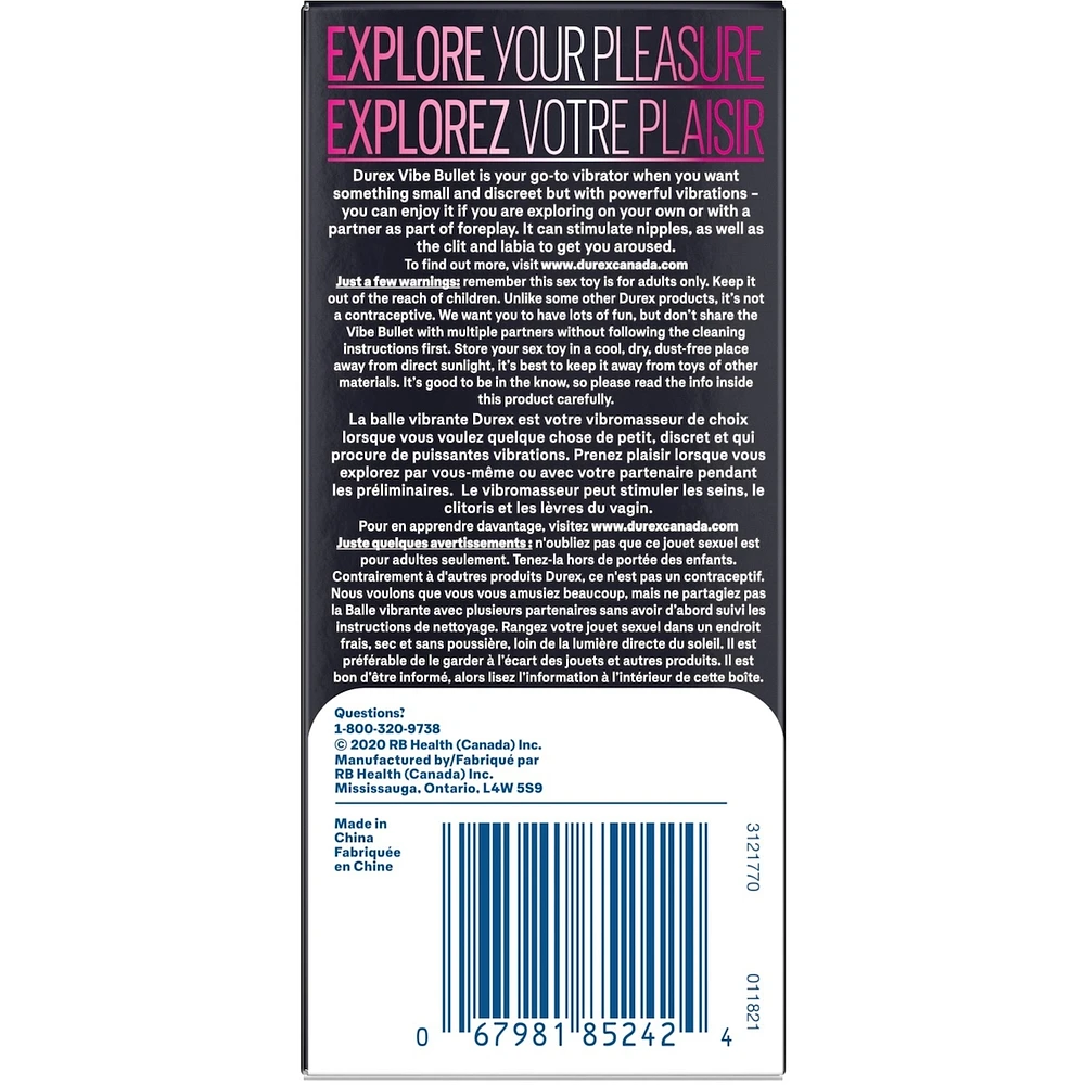 Durex Intense Vibrating Bullet