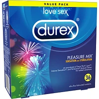 Durex Pleasure Mix Value Pack Condoms