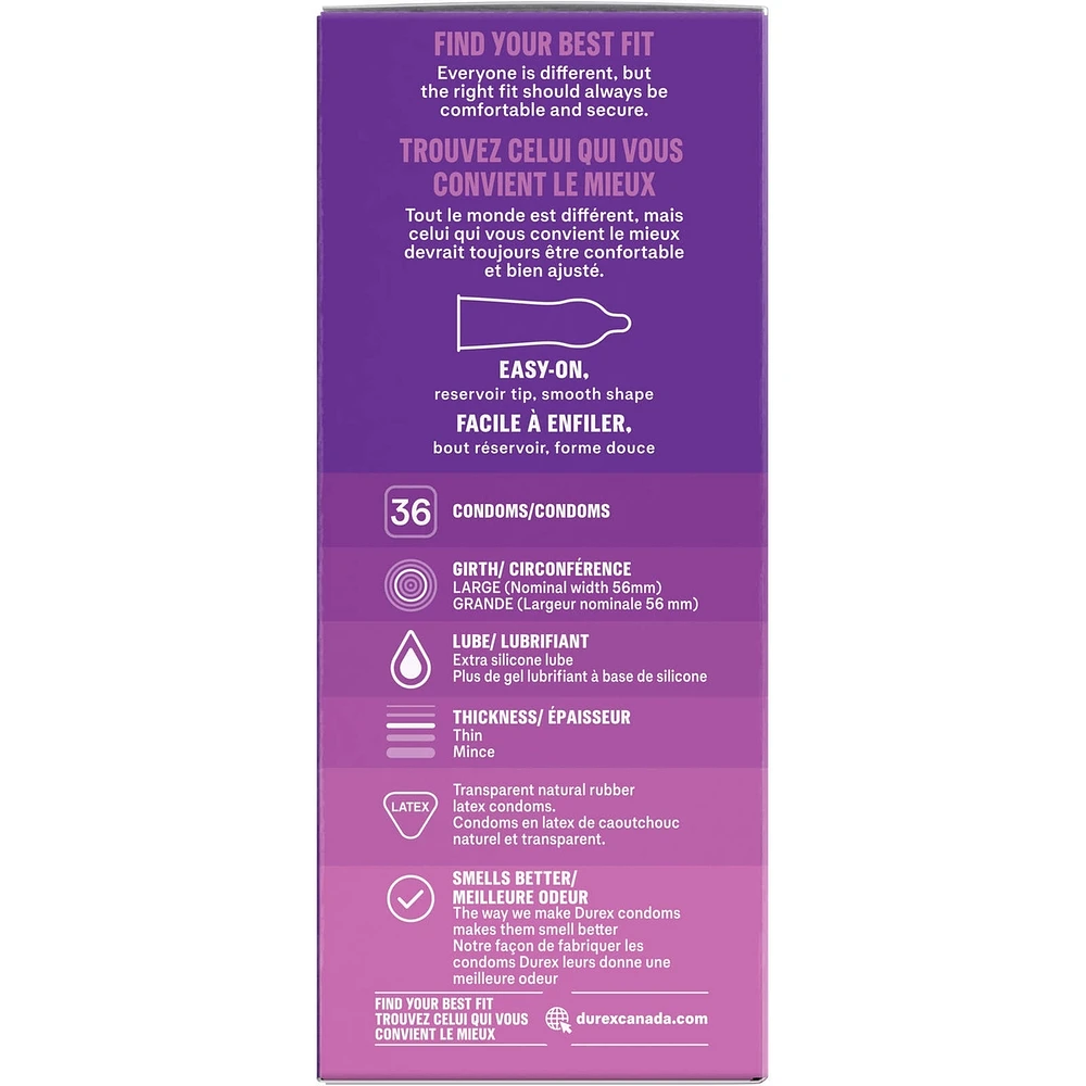 Durex Sensi-Thin Lubricated Value Pack Condoms