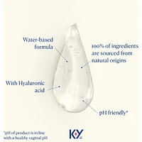 K-Y Naturals Moisture+ Personal Lubricant Gel
