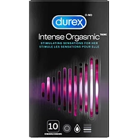 Durex Intense Orgasmic, Ribbed & Dotted Condoms