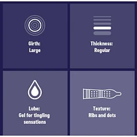 Durex Intense Orgasmic, Ribbed & Dotted Condoms