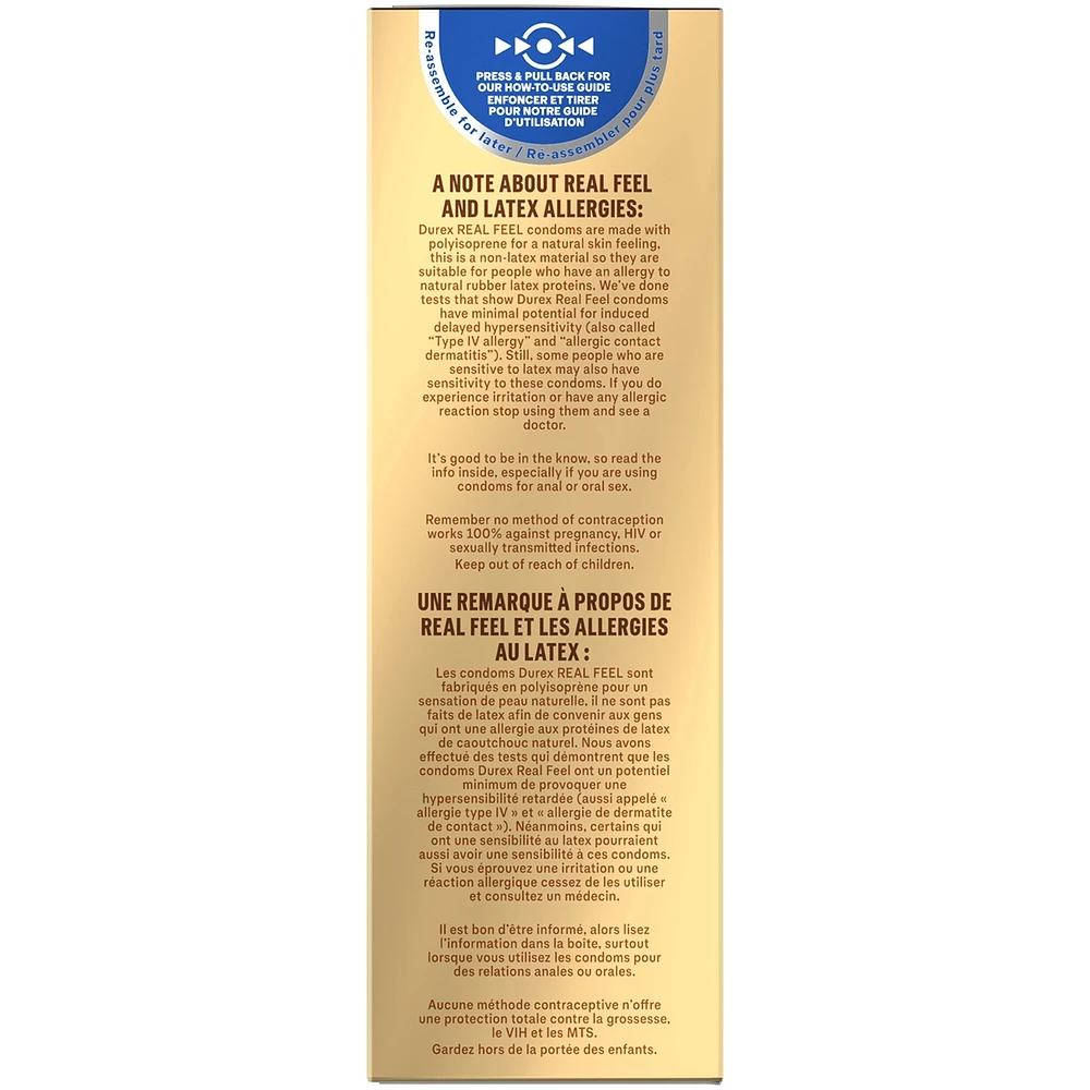 Durex Real Feel Latex Free Condoms