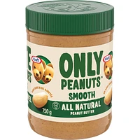 Only Peanuts All Natural Smooth Peanut Butter