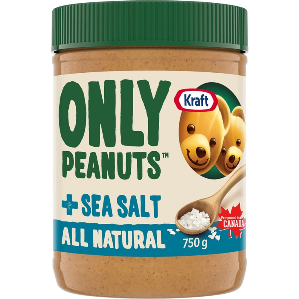 Only Peanuts All Natural Peanut Butter With Sea Salt