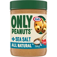 Only Peanuts All Natural Peanut Butter With Sea Salt