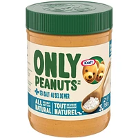 Only Peanuts All Natural Peanut Butter With Sea Salt