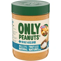 Only Peanuts All Natural Peanut Butter With Sea Salt