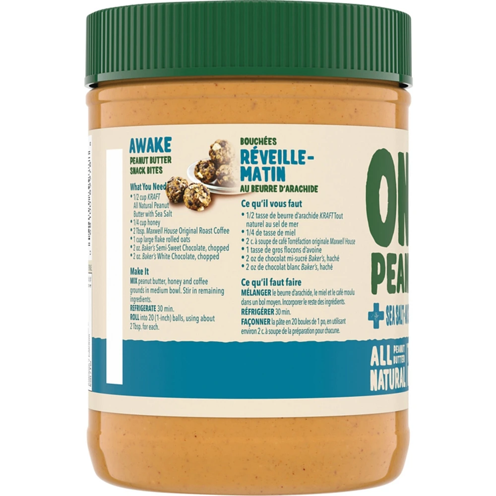 Only Peanuts All Natural Peanut Butter With Sea Salt