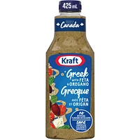 Vinaigrette grecque avec féta et origan