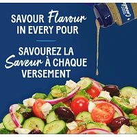 Vinaigrette grecque avec féta et origan