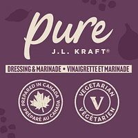 Vinaigrette Et Marinade Balsamique Aux Figues Pure J.L. Kraft, Bouteille