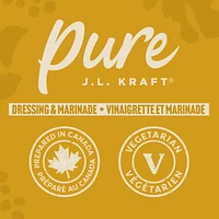 Vinaigrette Et Marinade Au Miel Et Échalotes Pure J.L. Kraft, Bouteille