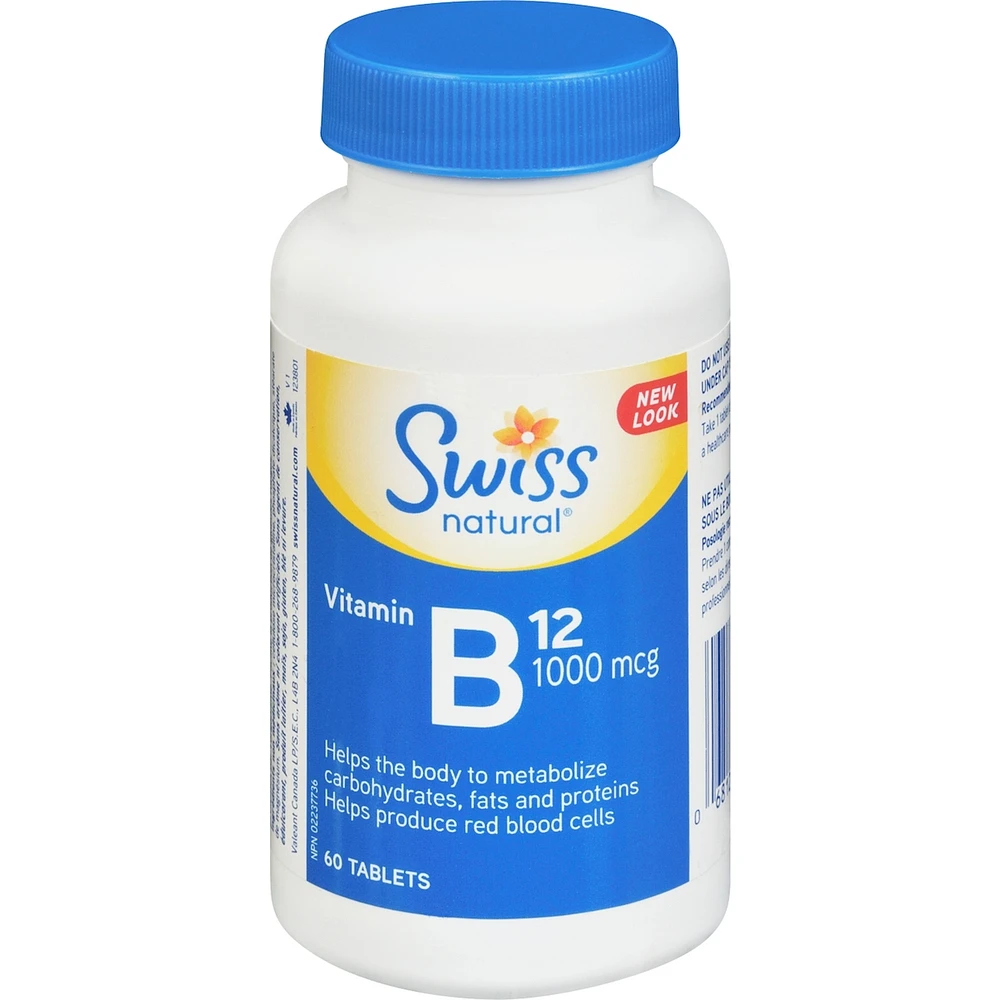 Vitamin B12 1000 mcg (60 tablets)