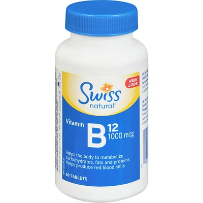 Vitamin B12 1000 mcg (60 tablets)