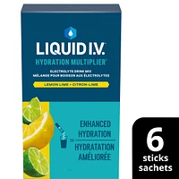 Liquid IV Electrolyte Drink Mix Lemon Lime CT